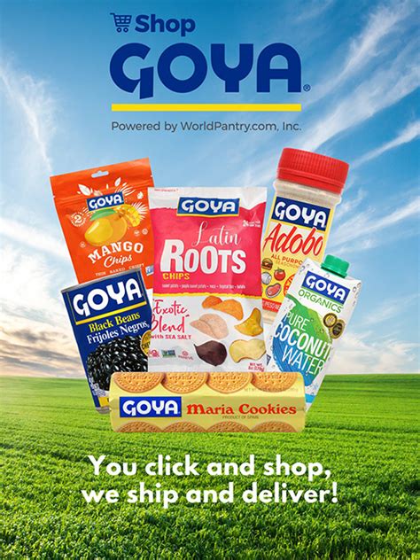 goya foods website.